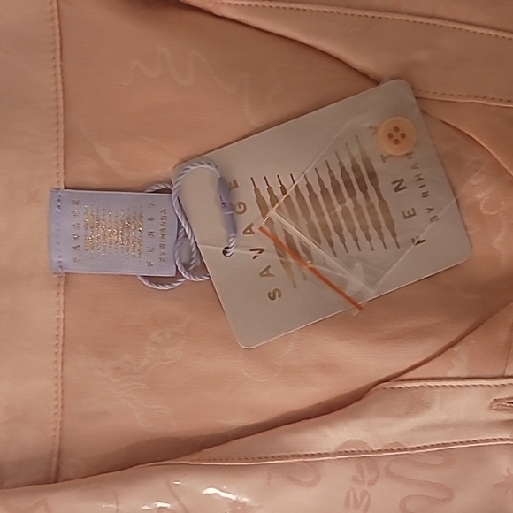 HEAVENLY SATIN SLEEP SHIRT PLAYTIME PINK HEAVENLY MUSINGS JACQUARD SZ XL - Picture 6 of 9